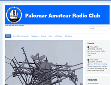 Tablet Screenshot of palomararc.org